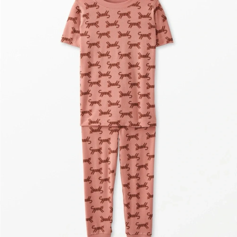 Hanna Andersson - Kids Short Sleeve Pajama Set in HannaSoft - Picture 1 of 6